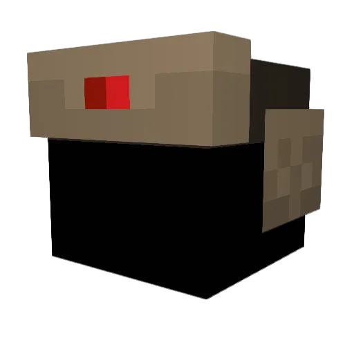 bi0me Minecraft avatar head, 3D render