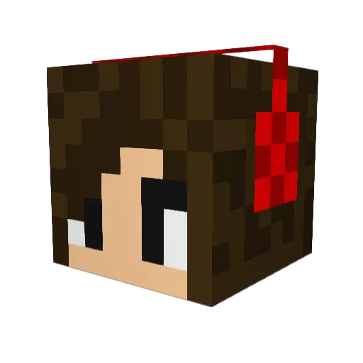 bianca_1227 Minecraft avatar head, 3D render