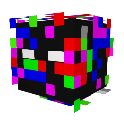 bias287 Minecraft avatar head, 3D render