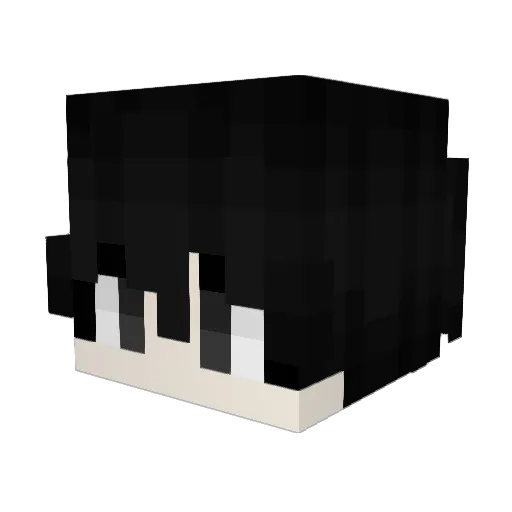 bibizan78 Minecraft avatar head, 3D render