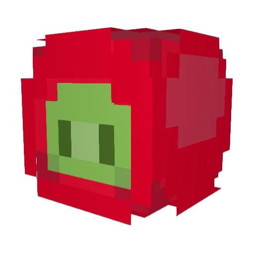 bictor_03 Minecraft avatar head, 3D render