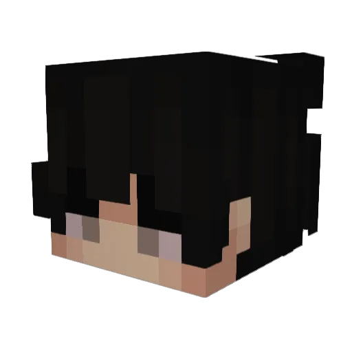 biel018 Minecraft avatar head, 3D render