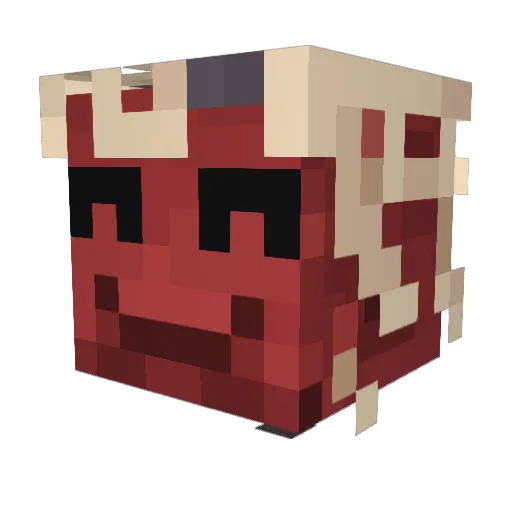 bielteo Minecraft avatar head, 3D render
