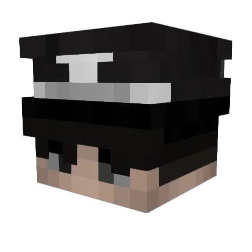 bielzin038 Minecraft avatar head, 3D render