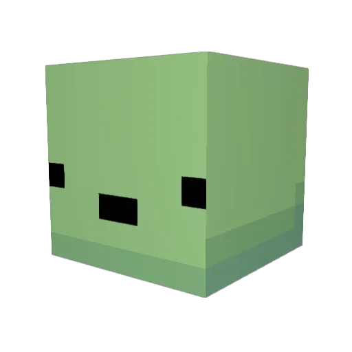 bifo_ Minecraft avatar head, 3D render