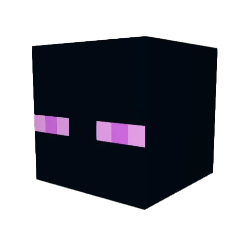 bigL18K Minecraft avatar head, 3D render