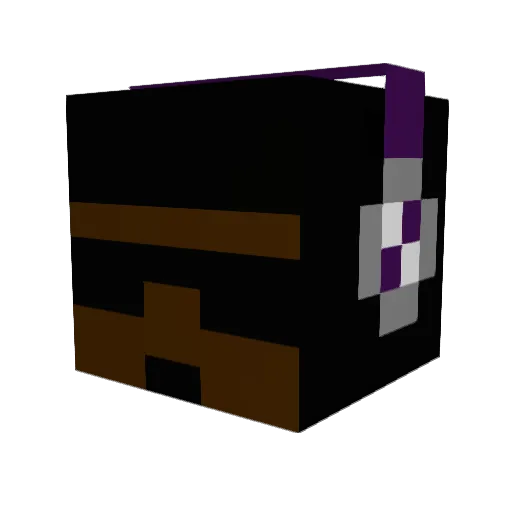 bigO34 Minecraft avatar head, 3D render