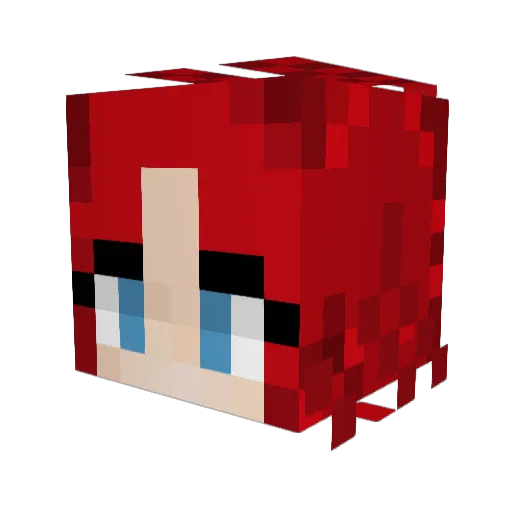 big_bounce1000 Minecraft avatar head, 3D render