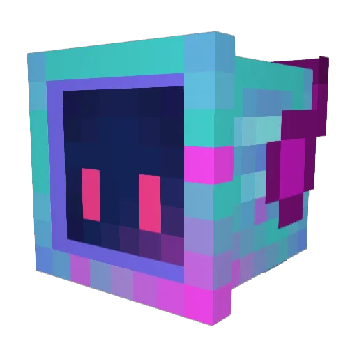 big_buba69 Minecraft avatar head, 3D render