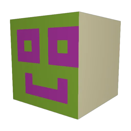 big_cumz Minecraft avatar head, 3D render