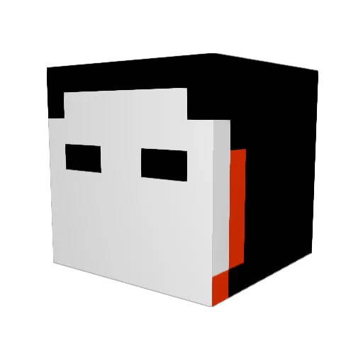 big_dick_belmont Minecraft avatar head, 3D render