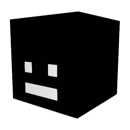big_een Minecraft avatar head, 3D render