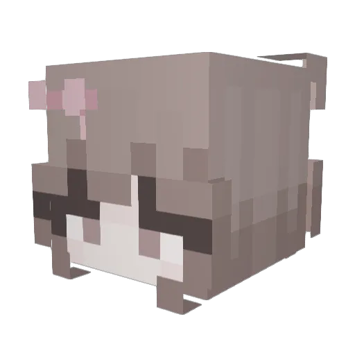 big_happy15 Minecraft avatar head, 3D render
