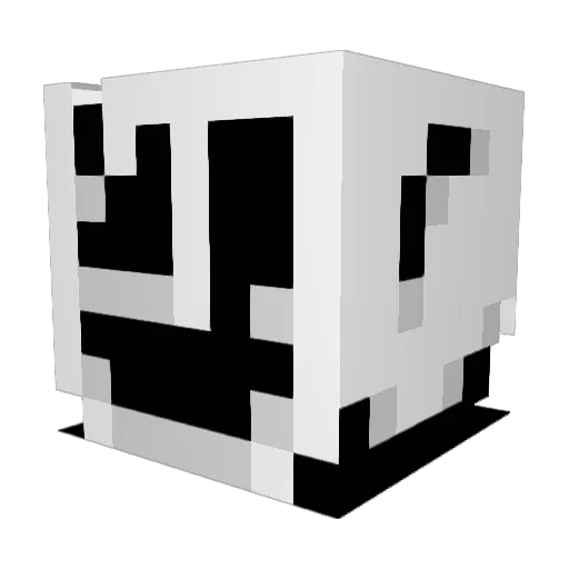 big_plastic69 Minecraft avatar head, 3D render