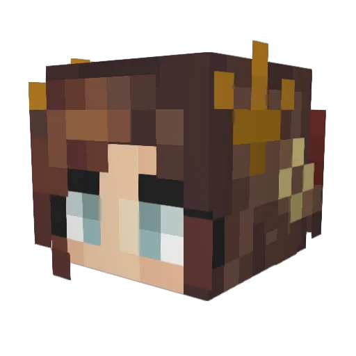 bigal1899 Minecraft avatar head, 3D render