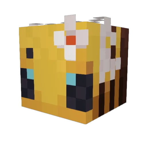 bigandromeda Minecraft avatar head, 3D render