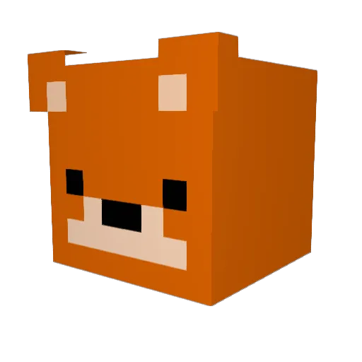 bigapple305 Minecraft avatar head, 3D render