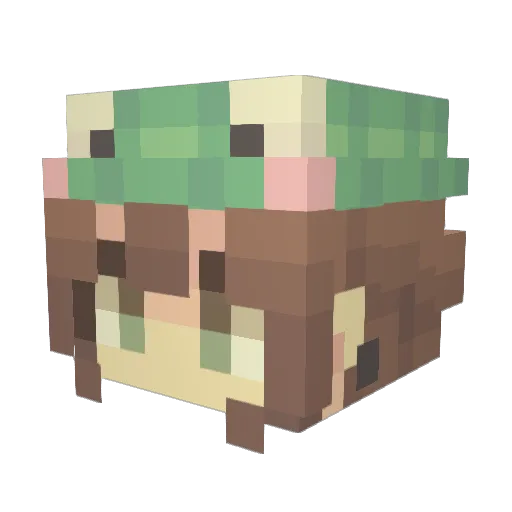bigb7600 Minecraft avatar head, 3D render