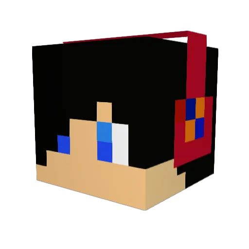 bigbacon99 Minecraft avatar head, 3D render