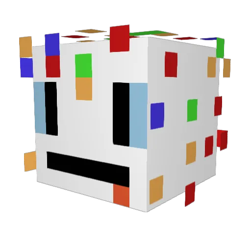bigblorps Minecraft avatar head, 3D render