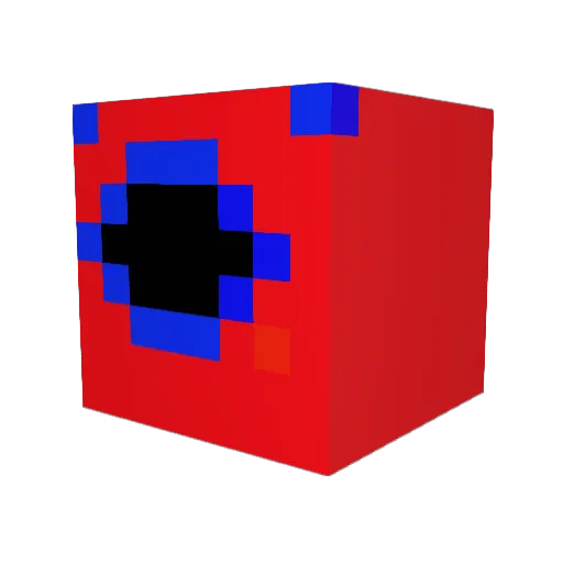 bigbobbio Minecraft avatar head, 3D render