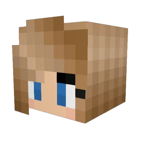 bigbody_69 Minecraft avatar head, 3D render