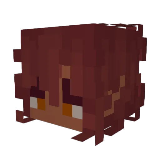 bigboi898 Minecraft avatar head, 3D render