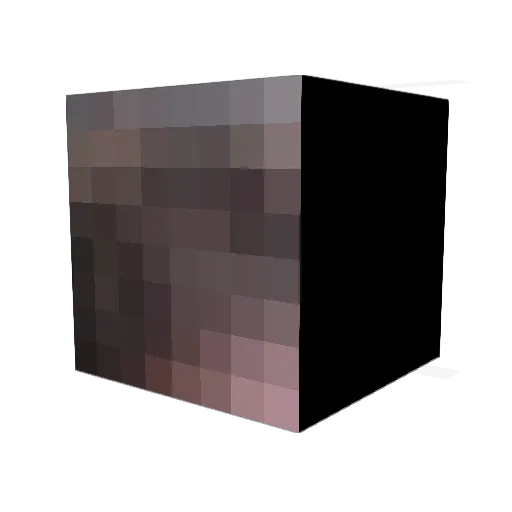 bigboomtvk Minecraft avatar head, 3D render