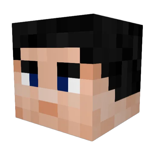 bigboy200 Minecraft avatar head, 3D render