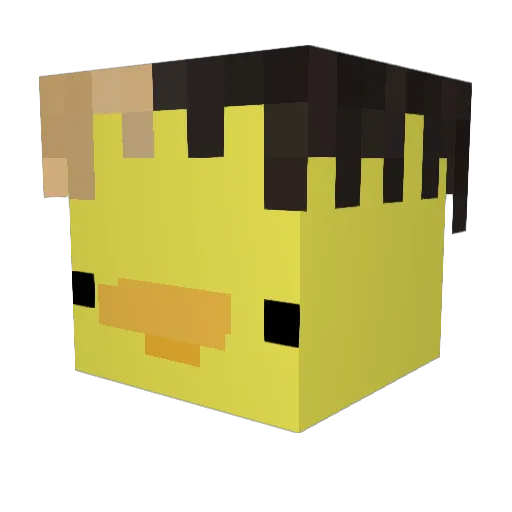 bigboy49 Minecraft avatar head, 3D render