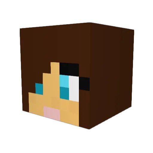 bigboy_killer Minecraft avatar head, 3D render