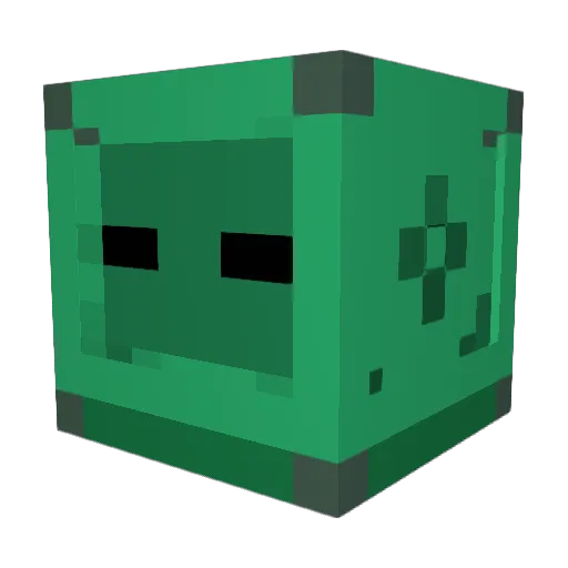 bigboydirt_223 Minecraft avatar head, 3D render