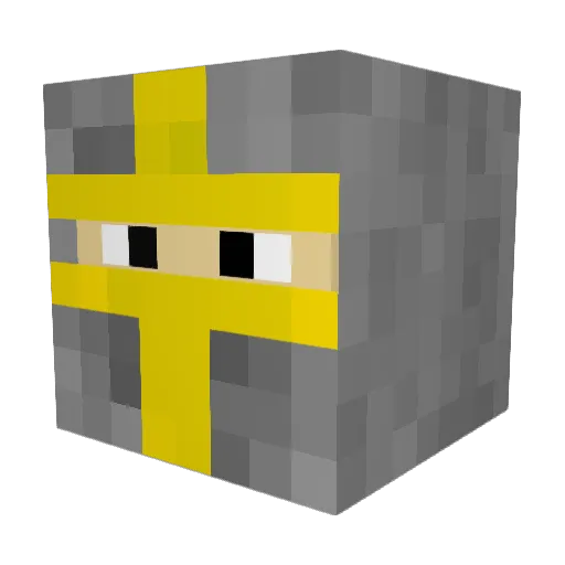 bigboyswag10 Minecraft avatar head, 3D render