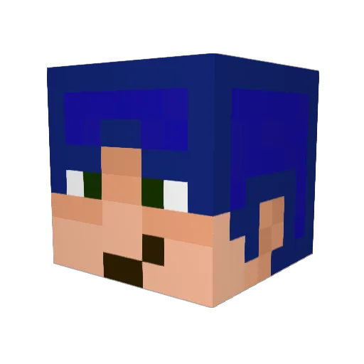 bigcheeze2030 Minecraft avatar head, 3D render