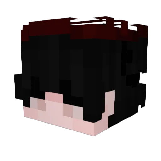 bigcok21 Minecraft avatar head, 3D render