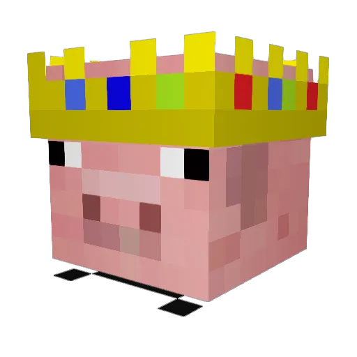 bigdaddy2228 Minecraft avatar head, 3D render