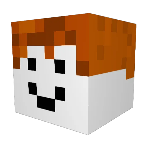 bigdaddyalex123 Minecraft avatar head, 3D render