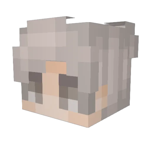 bigdlegodude Minecraft avatar head, 3D render