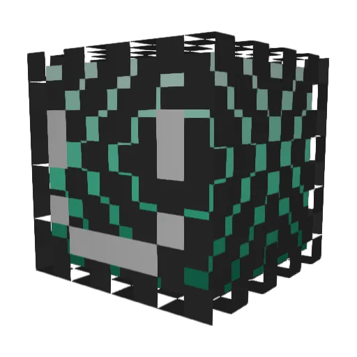 bigdog4476 Minecraft avatar head, 3D render