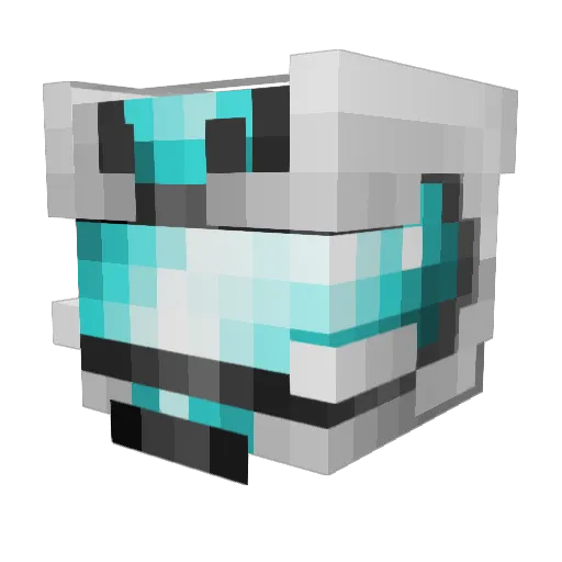 bigdog760 Minecraft avatar head, 3D render