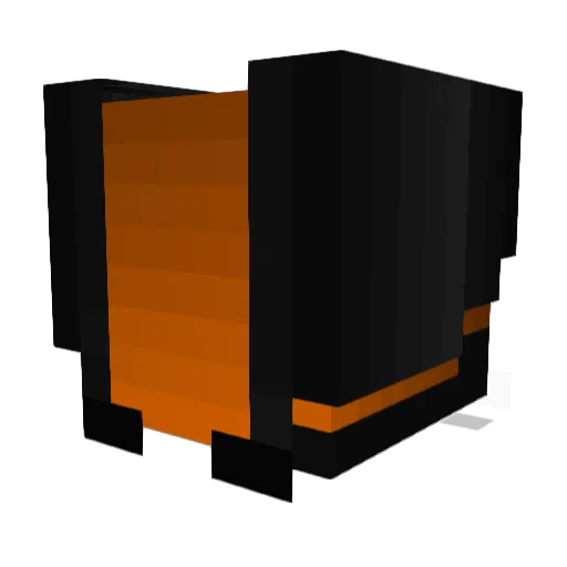 bigdumy Minecraft avatar head, 3D render