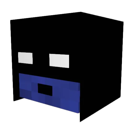 bigfatboy3 Minecraft avatar head, 3D render