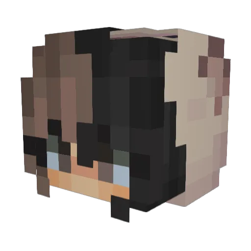 bigfoot618 Minecraft avatar head, 3D render
