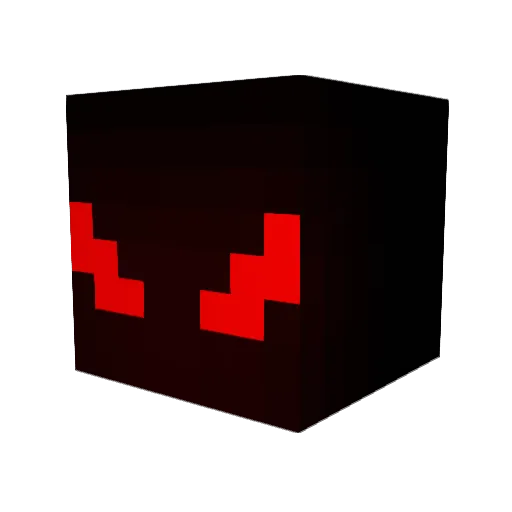 bigger_nird Minecraft avatar head, 3D render