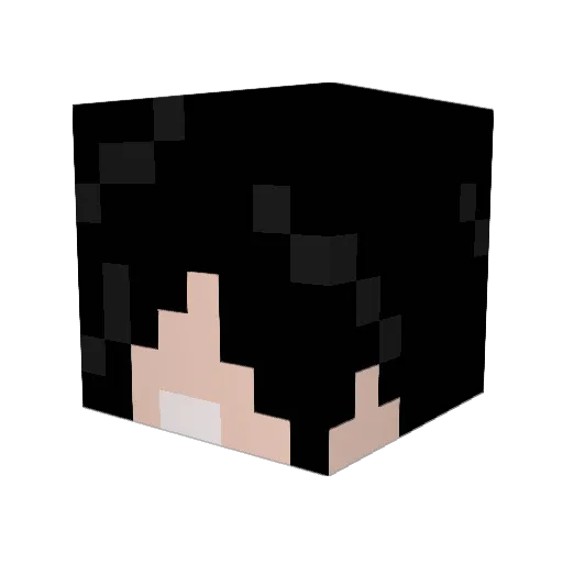 biggerthanyours Minecraft avatar head, 3D render