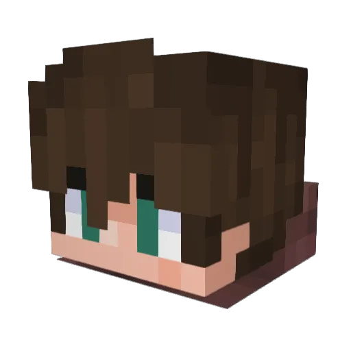 biggestAoisimp Minecraft avatar head, 3D render