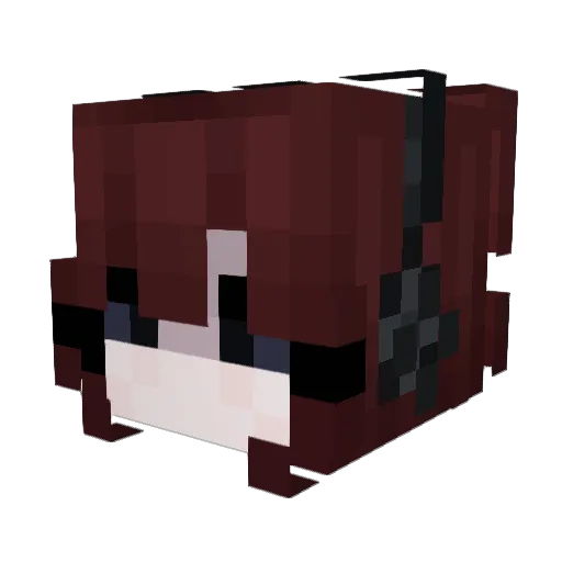 bigguy1256 Minecraft avatar head, 3D render