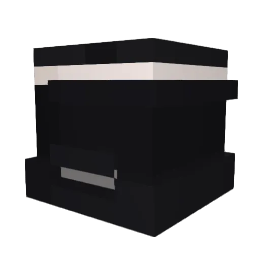 bigibos321 Minecraft avatar head, 3D render