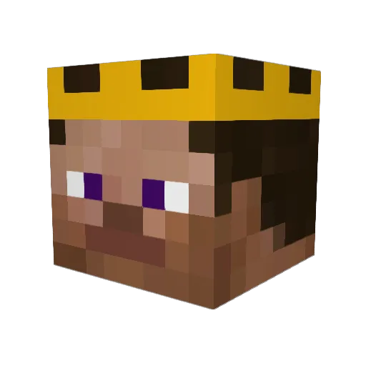 biglilballer Minecraft avatar head, 3D render