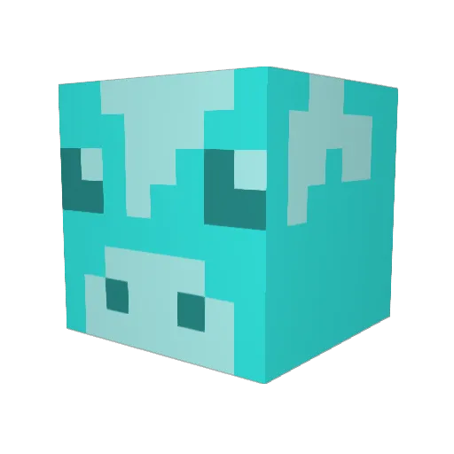bigmac217 Minecraft avatar head, 3D render